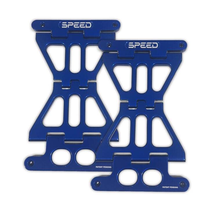 No Drama Billet Lid Stoppers - Blue